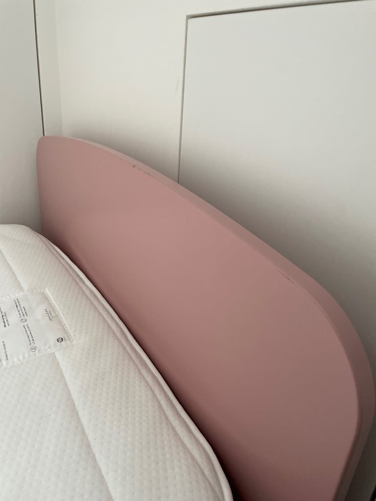Flexa kids single bed, mattress and matching stool