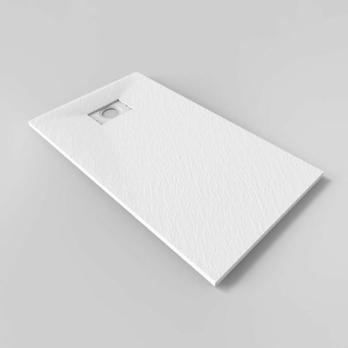 image for New Anti Slip Stainless Steel Strip Cover Shower Tray + Waste 1200 x 700mm RRP £215 Our Price £140