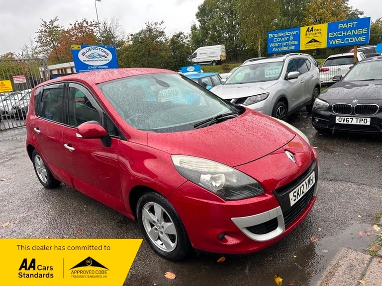 2012 Renault Scenic DYNAMIQUE TOMTOM DCI MPV Diesel Manual