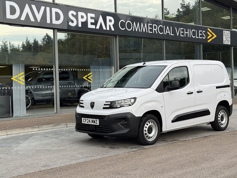 2024 Peugeot Partner Hdi 100ps 1000 Professional Euro 6 with Air Con, Cruise &amp; Rear Sensors P...