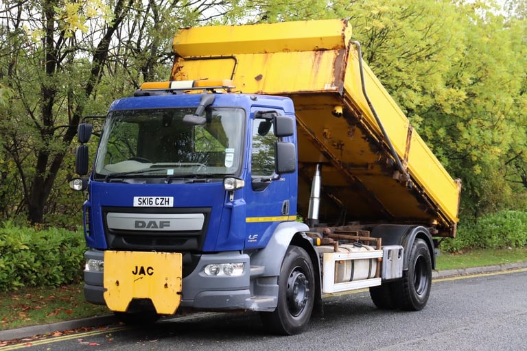 image for DAF LF 310 4X2 DRAWBAR DROPSIDE STEEL TIPPER (2016)
