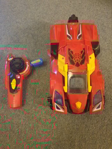 VTech Switch N Go Car Dinos Turbo Bronco the RC Triceratops in