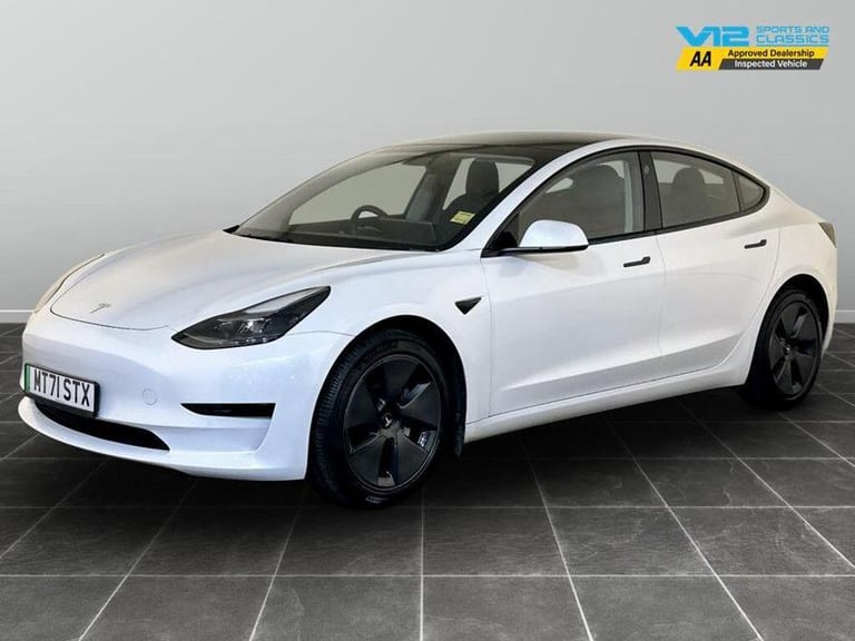 2021 Tesla Model 3 Standard Range Plus Auto RWD 4dr Automatic Saloon Electric Automatic
