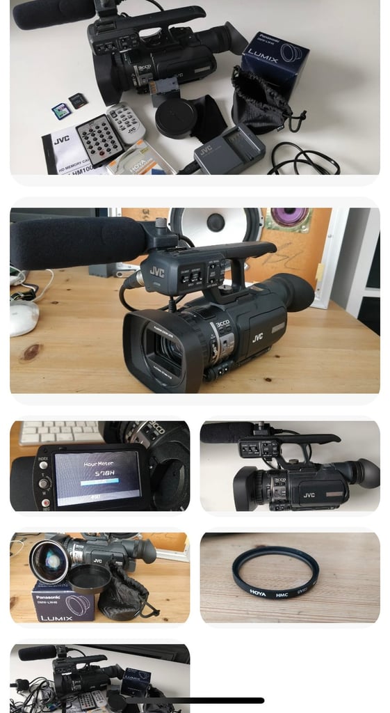 JVC professional HD video camera
