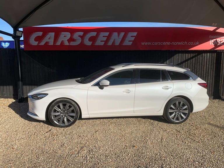 2018 Mazda Mazda6 2.2 SKYACTIV-D Sport Nav+ Tourer Euro 6 (s/s) 5dr ESTATE Diesel Manual