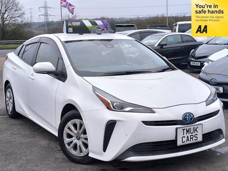 2021 Toyota Prius 1.8 Hybrid Automatic 5dr 5 Seats ULEZ Free Hatchback Petrol/Electric Hybrid Aut...