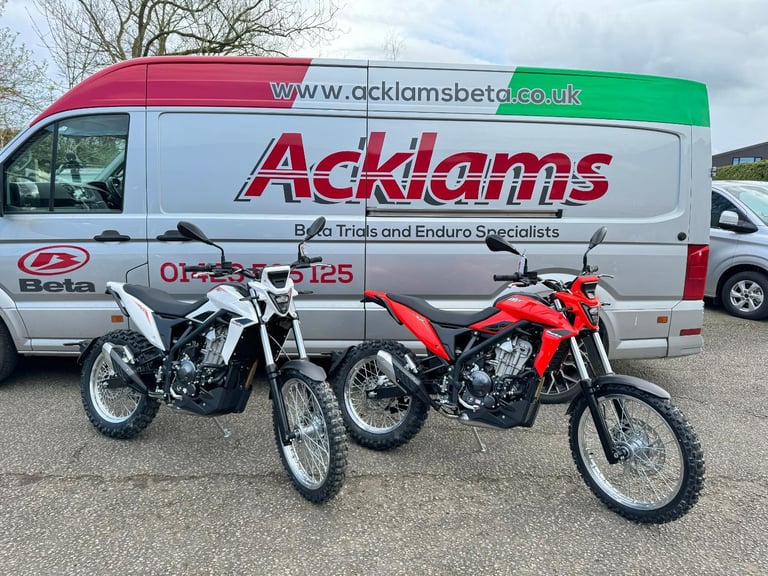 Beta Alp 400 2025 Model Trail Bike Red or White **Finance Available**