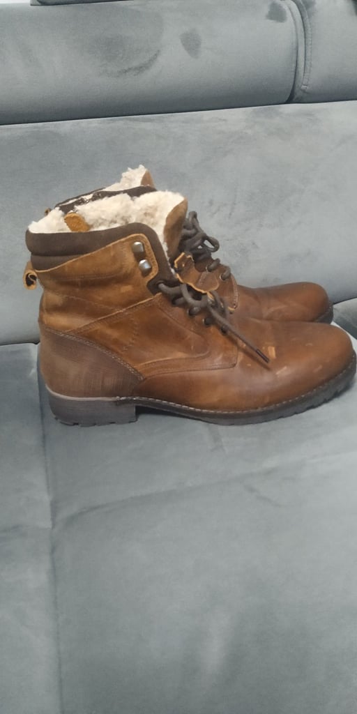 image for Leather winter boots 