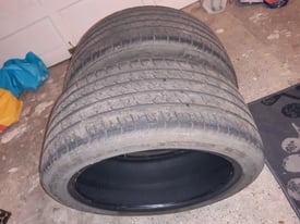 Selling four tyres they still in good condition.