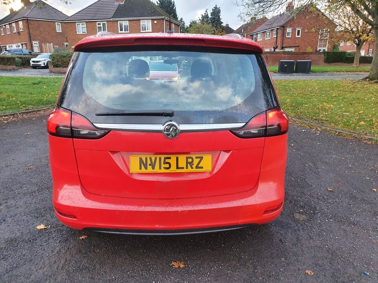 Vauxhall zafira tourer 2.0 cdti sri 2015 15 reg 7 seater 6 speed fsh mot 2026 runs great 