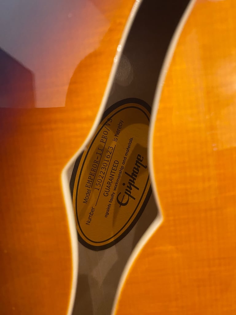 Epiphone Joe Pass Emperor Pro II - Sell/Swap/Trade