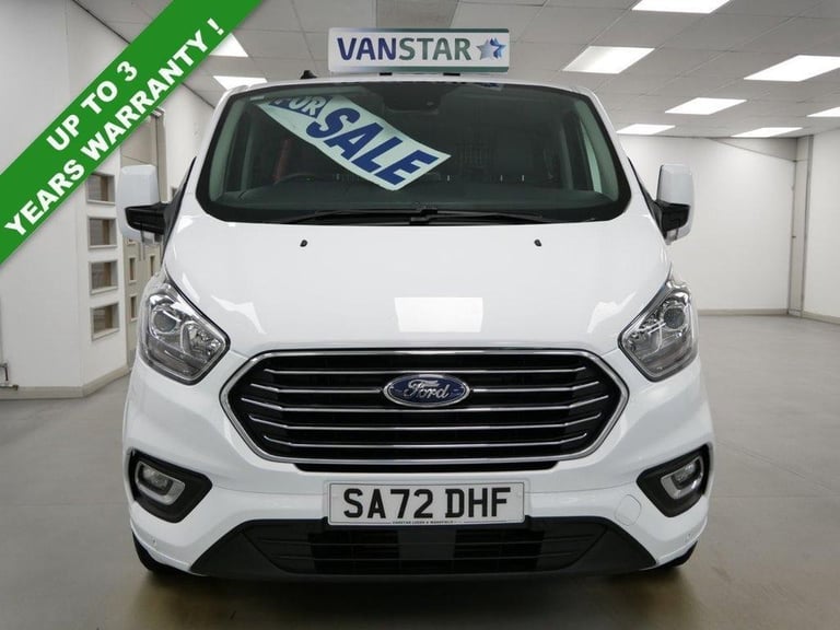 72 TOURNEO CUSTOM 320 2.0 EBL 130 BHP LONG TITANIUM AUTOMATIC 9 SEAT ( NO VAT )