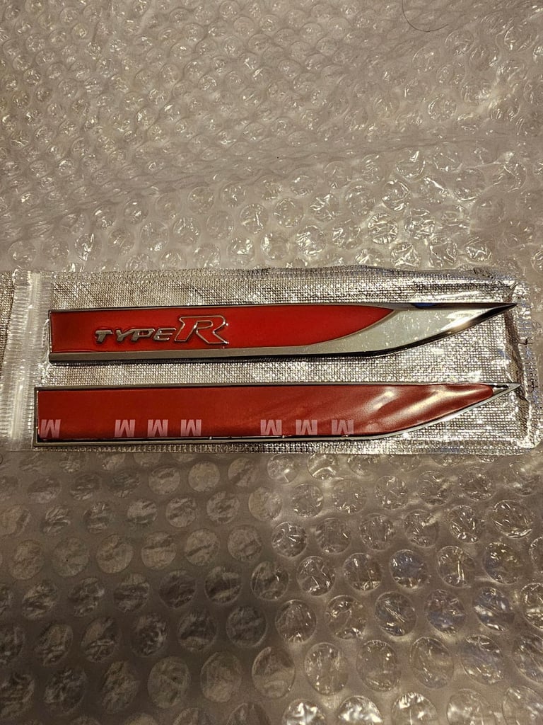 Honda Red Civic Badge - RED - RARE  Stylist