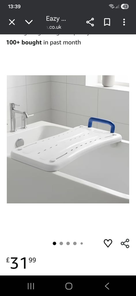 image for Bath board and stool
