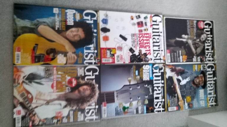 Guitarist, the guitar players bible magazine - UK publication - Bundle