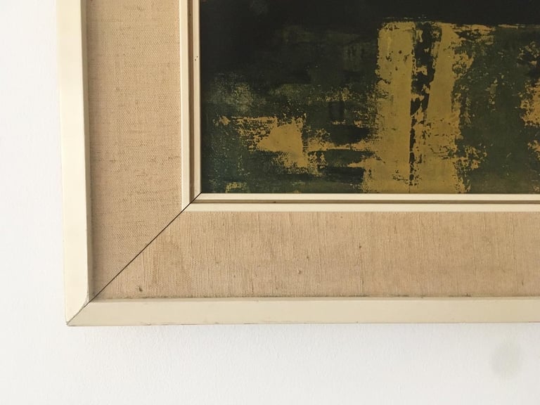 Vintage Retro Mid Century Original Print William Rutledge 