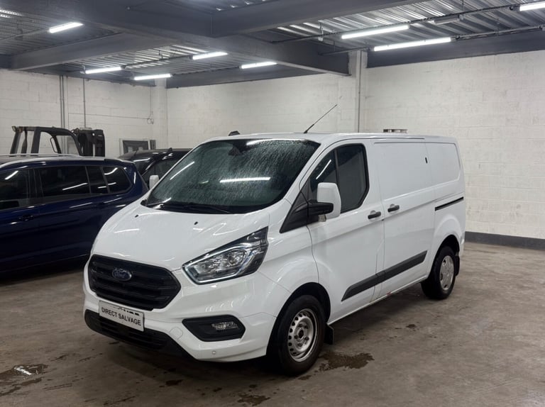 2023 Ford Transit Custom 23 Reg 300 2.0 EcoBlue 130 Panel Van L1H1 No Vat salvage damaged repaira...