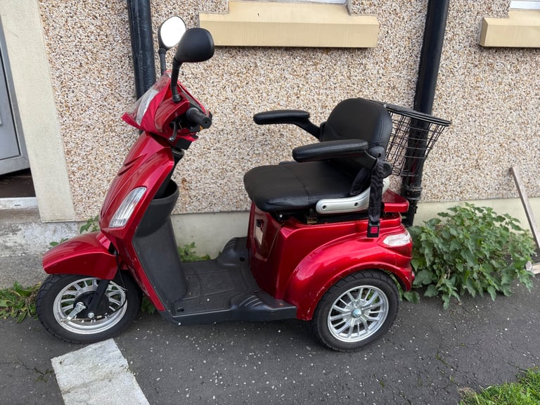 image for Red electric mobility scooter 