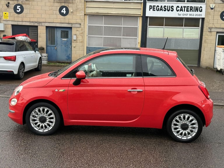 2016 Fiat 500 1.2 Lounge Euro 6 (s/s) 3dr HATCHBACK Petrol Manual