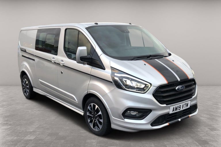 2019 Ford Transit Custom 2.0 TDCi 170ps Low Roof D/Cab Sport Van Crew Bus Diesel