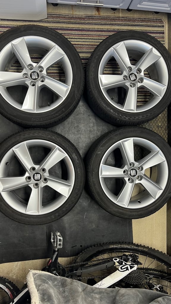 Seat VW Audi Alloy Wheels x4