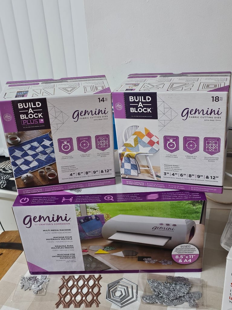 Gemini dies cutting machine