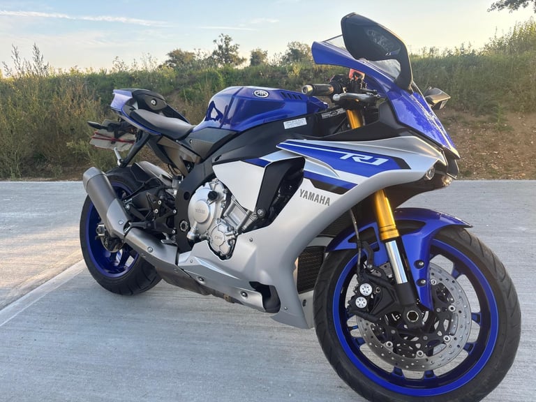 image for Yamaha YZF R1 2CR YZF-R1 Blue Silver 