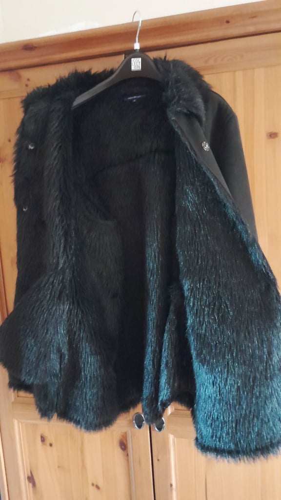 Furlined coat