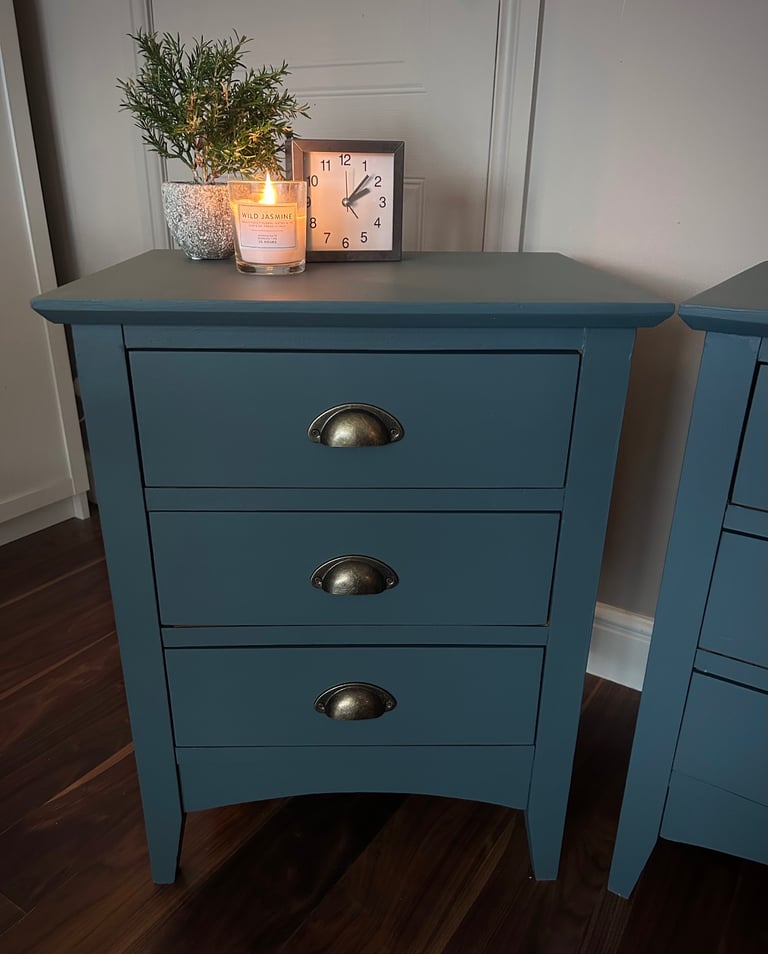 Pending - Pair of Solid Wood Bedside Cabinets / Tables