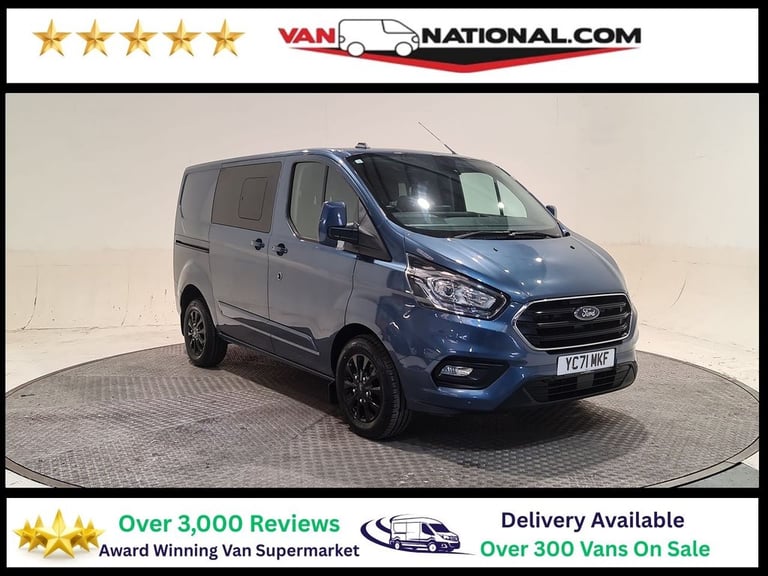 FORD TRANSIT CUSTOM 2.0 320 ECOBLUE LIMITED L1 H1 130 BHP SWB COMBI VAN
