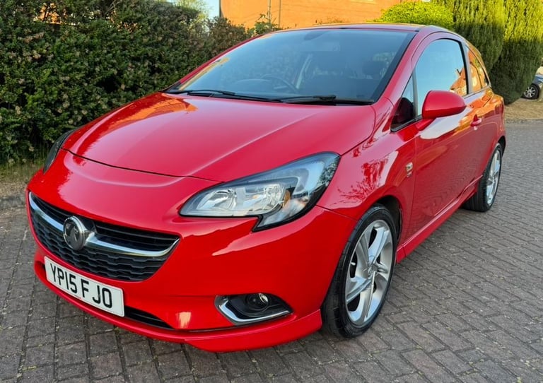 2015 VAUXHALL CORSA 1.0 SRi VX-LINE FSH 10 STAMPS! RUNS/DRIVES GREAT LOVELY CAR!