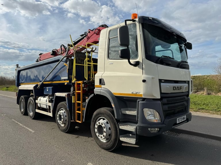 image for DAF CF410 Tipper grab 8x4 Immaculate truck 