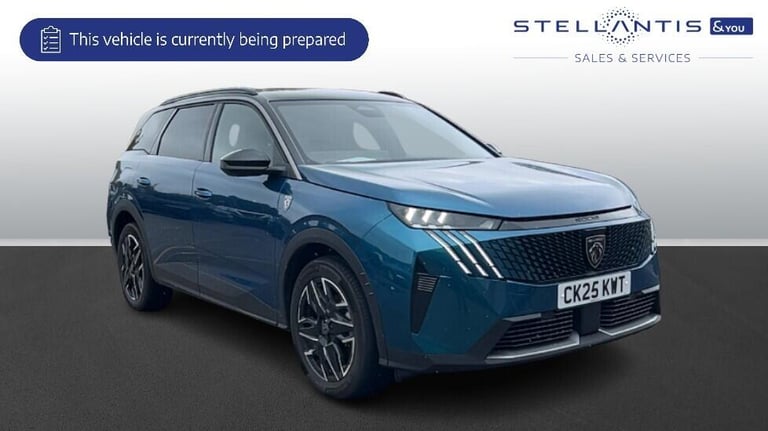 image for 2025 Peugeot 5008 1.2 MHEV GT SUV 5dr Petrol Hybrid e-DSC Euro 6 (s/s) (136 ps) SUV Hybrid Automatic