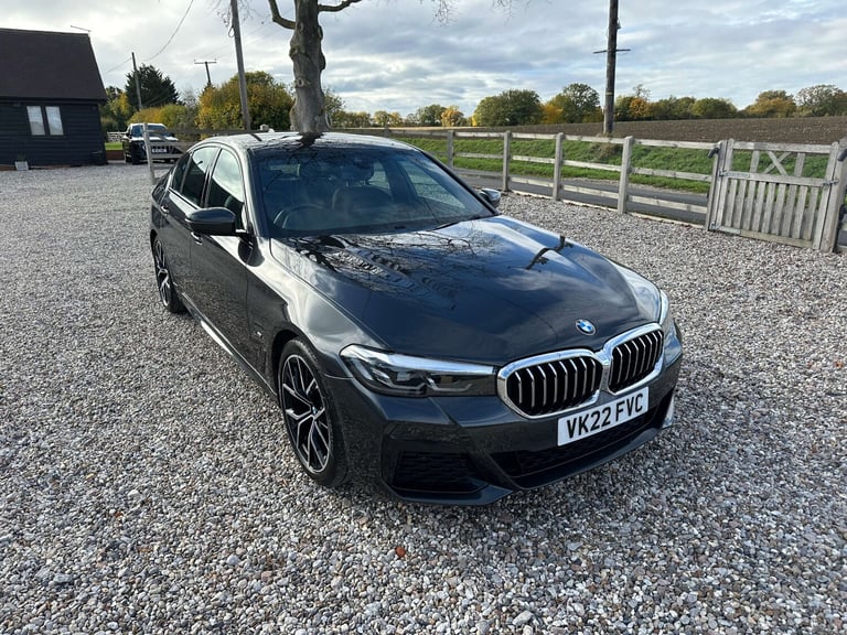 2022 BMW 5 Series 2.0 520d M Sport MHEV Auto 4dr Saloon Hybrid Automatic