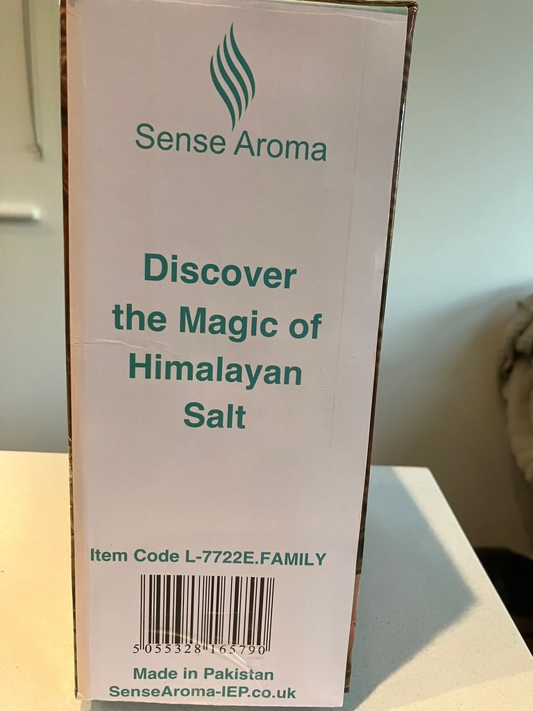 Sense Aroma Himalayan Salt Lamp Elephant Family design brand new boxed
