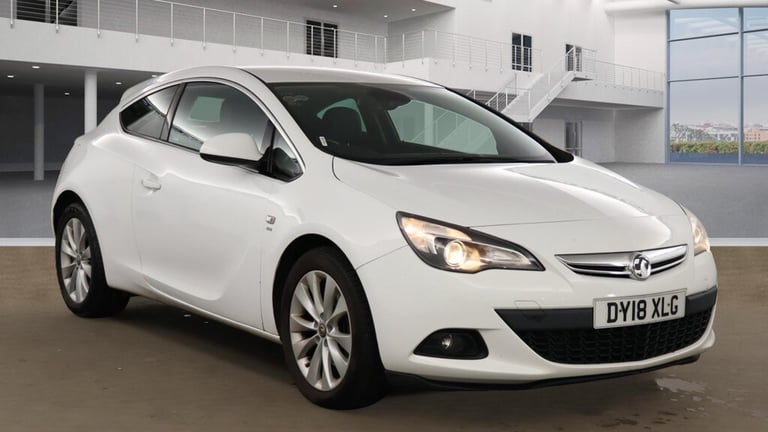 2018 VAUXHALL ASTRA GTC 1.4 i Turbo SRi White Manual Petrol