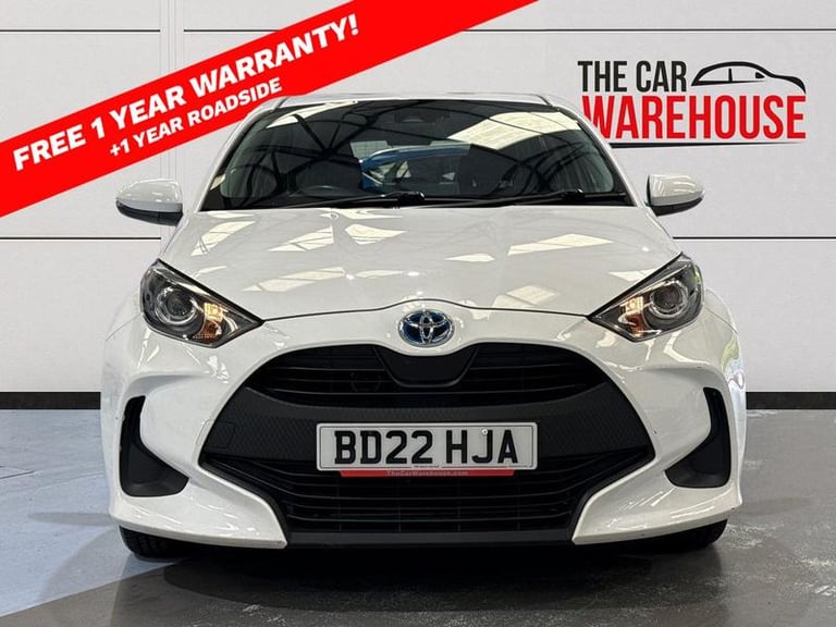 2022 Toyota Yaris 1.5 Hybrid Icon 5dr CVT Automatic Hatchback PETROL/ELECTRIC Automatic