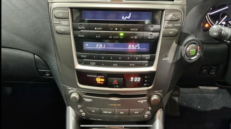 2008 Lexus IS 250 SE 4dr Auto SALOON PETROL Automatic