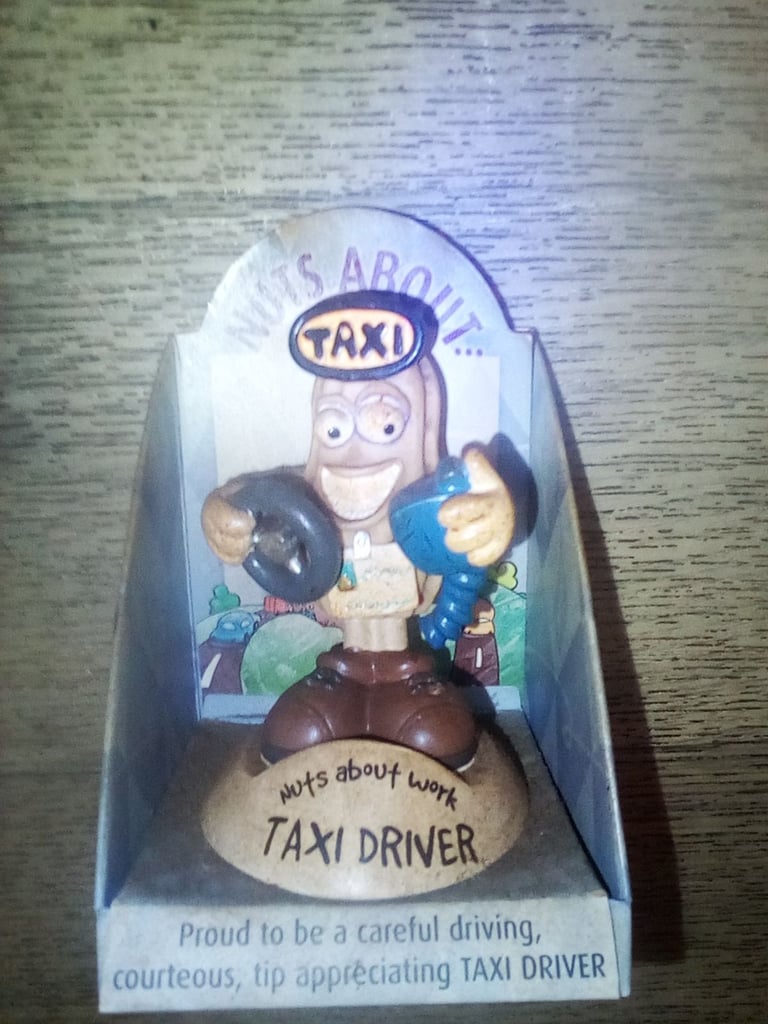Nuts.  About.   Work.   Taxi.  Driver 
