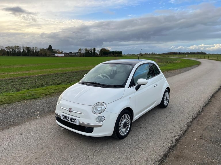 2012 Fiat 500 1.2 Lounge 3dr [Start Stop] HATCHBACK Petrol Manual