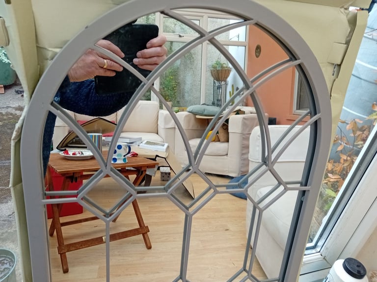 Garden mirror, Dunelm Florence.