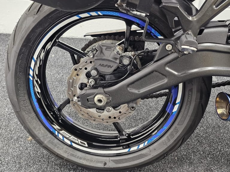 KAWASAKI NINJA 650 ** BLACK WIDOW - CRASH PROTECTORS - JUNE 26 MOT **