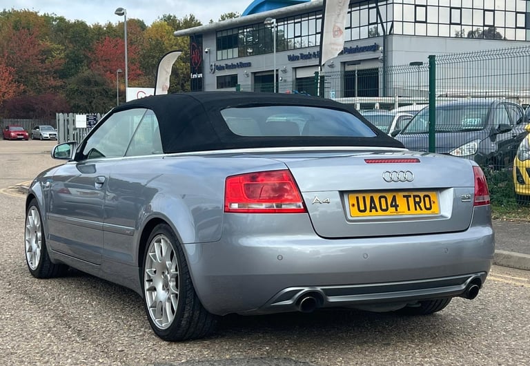 2006 Audi A4 Cabriolet 3.1 FSI S line quattro 2dr CONVERTIBLE Petrol Automatic