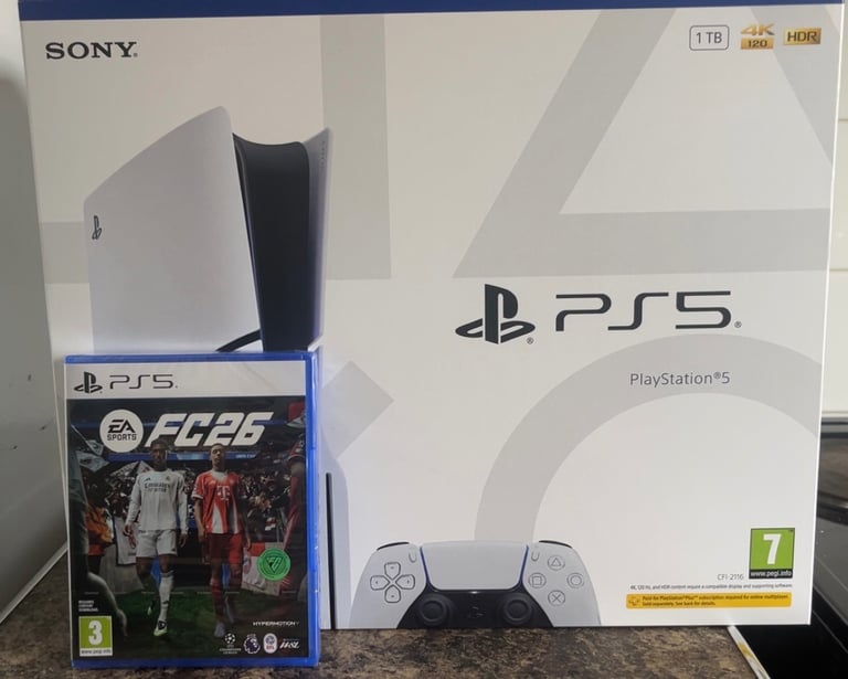 image for Ps5 1TB + EA FC26 