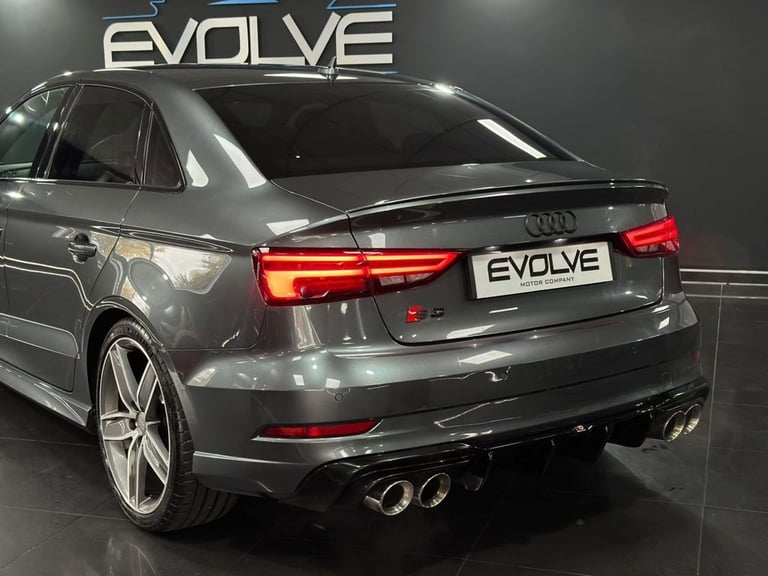 2017 17 AUDI S3 2.0 TFSI BLACK EDITION SALOON 4DR PETROL S TRONIC QUATTRO EURO 6