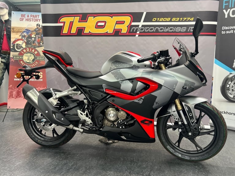 QJ MOTOR SRK125R 2025 TOP SEC ALL BRAND NEW MODEL AND ONLY £2999 