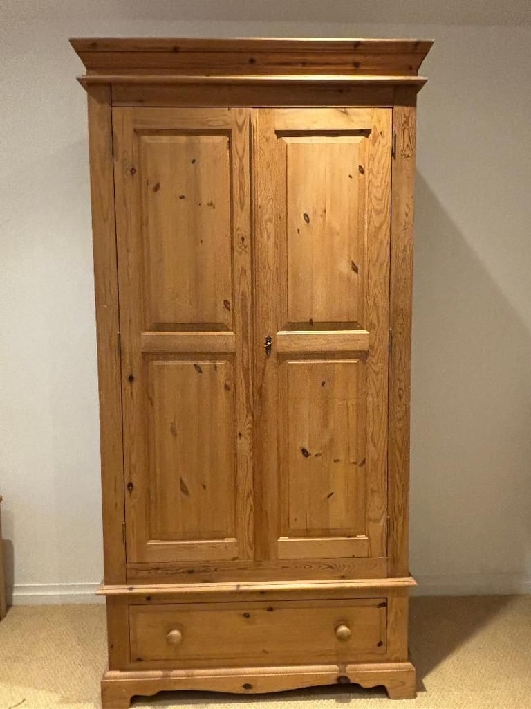 image for Solid Pine Wardrobe 