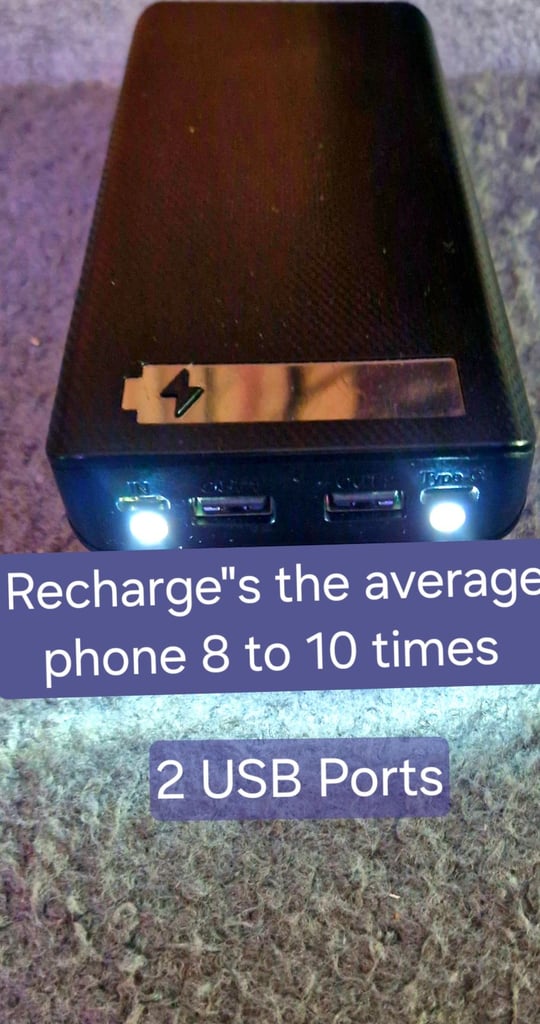 New Massive powerbank 28Ah capacity 