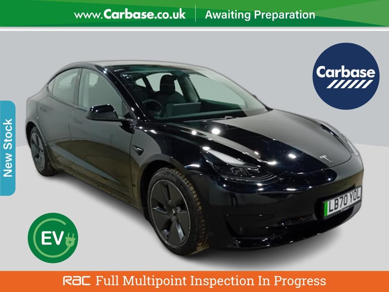 2025 Tesla Model 3 Standard Range Plus Saloon 4dr Electric Auto RWD (241 bhp) Saloon ELECTRIC Aut...