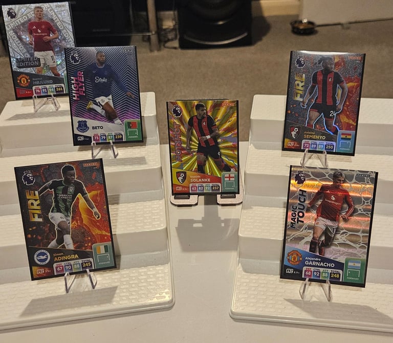 image for XL 2025 Premier League Forwards Bundle – Garnacho, Højlund, Solanke, Semenyo + More 🔥